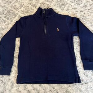 Boys size 6 Ralph Lauren Cotton Quarter Zip Pullover